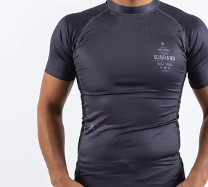 เสื้อแรชการ์ดแขนยาวสำหรับผู้ชาย/ผู้หญิง น้ำหนัก 240 กรัม ผลิตจากโพลีเอสเตอร์/ไนลอน สำหรับปี 2026 ลายพิมพ์แบบรีดร้อน เป็นมิตรต่อสิ่งแวดล้อม พร้อมโลโก้แบบกำหนดเอง - Product Image 3