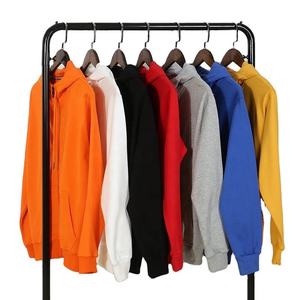 Men's Navy Blue Full <b>Zip</b> Hoodie Fleece Sweatshirt Regular Fit <b>Hooded</b> Jacket Solid Color Autumn Wear - Product Image 5