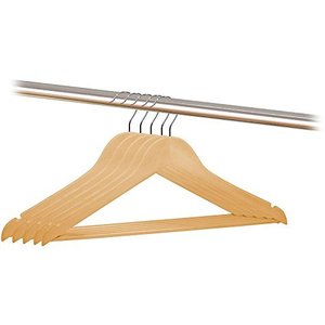 Perchas de Madera Modernas Hechas a Mano, Calidad Premium, Duraderas para Camisas, Trajes y Abrigos, por M/S SHAAD HANDICRAFTS - Product Image 4