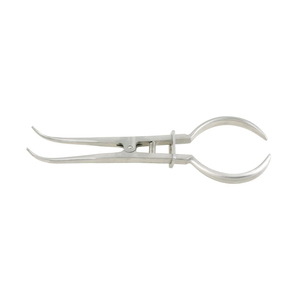 เครื่องมือผ่าตัด คีมจับวัสดุทางทันตกรรม คีมยางดามฟัน คีมสแตนเลส - Product Image 5