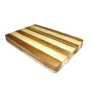 Planche à découper en bois rectangulaire la plus vendue, finition naturelle, réutilisable, compatible lave-vaisselle, épaisseur 1,3 cm, idéale pour la découpe - Product Image 2