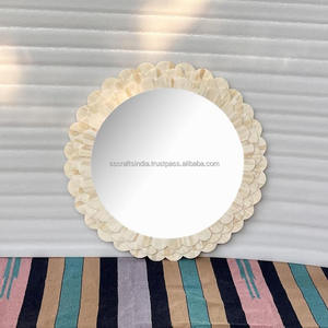 Miroir incrusté d'os fait à la main de la meilleure qualité, parfait pour la décoration intérieure pour le montage mural, disponible en vrac depuis l'Inde - Product Image 6