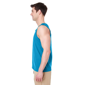 Wholesale Custom Plus Size Printing Casual Loose fit Tank Top for <b>Boys</b> Custom Logo Muscle Workout Mens Shirts For Daily Wear - Product Image 3