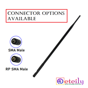 เสาอากาศยางแบบ High-Gain 868MHz 12dBi สำหรับใช้งานภายนอก ทนทาน ใช้งานได้ยาวนาน พร้อมหัวต่อ SMA สำหรับการสื่อสาร - Product Image 3