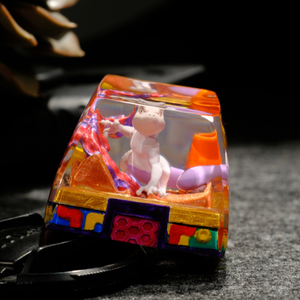 Teclas Artesanales Bosque Místico, Teclas Artesanales Personalizadas, Teclas Anime Lindas, Teclas Verdes, Juego de Teclas, Teclas de Madera - Product Image 5