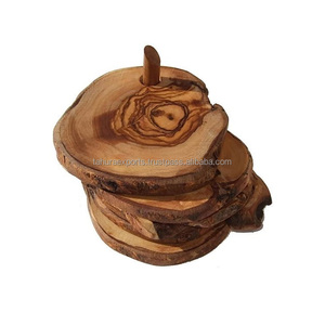 Sous-verre à thé et à café pour boire des tapis et des tampons sous-verre en bois maison vaisselle pour hôtel Restaurant vente chaude à la main - Product Image 2