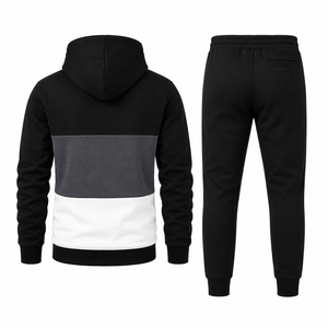 2026 New Design <b>Boys</b> Heavyweight Tracksuit Custom Logo Silk Screen Printed Two Piece Jacket Pants Set Breathable Athletic - Product Image 2