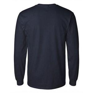 เสื้อยืดแขนยาวผู้ชาย ผ้าฝ้ายน้ำหนักเบา 180 GSM คอกลม นุ่มสบาย เหมาะสำหรับใส่ลำลอง ออกกำลังกายกลางแจ้ง แฟชั่นใส่ได้ทุกวัน - Product Image 2