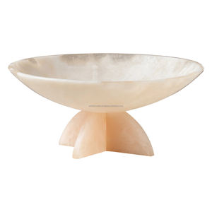 Cuenco para servir ensalada de resina hecho a mano, nuevo diseño personalizable para el hogar, jardín, cocina, desechable para ocasiones de boda - Product Image 3