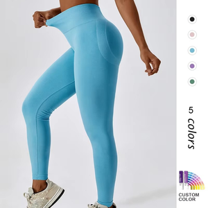 Leggings de Yoga al Por Mayor de Fábrica, Cintura Elástica, Secado Rápido, Transpirables, Ecológicos, Cómodos para Ejercicio - Product Image 2