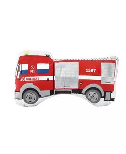 Camion de pompier pour enfants 3-Pc. Ensemble de couettes | Décor luxuriant - Product Image 5