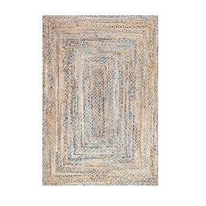 Tapis en jute 100% sur mesure, tissé à la main en Inde, décoratif pour salle à manger, kilim, export direct d'Inde - Product Image 4