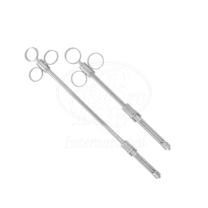 Seringue de blocage nerveux Wolf Tooth, ensemble de 2 pièces, laiton chromé, 1,8 ml, 10 et 16 pouces, outil vétérinaire - Product Image 3