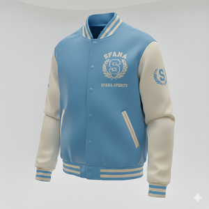 Custom Fashion Breathable Wool/Polyester Motorcycle varsity satin <b>Jacket</b> for <b>Men</b> Summer Plus-size - Product Image 3