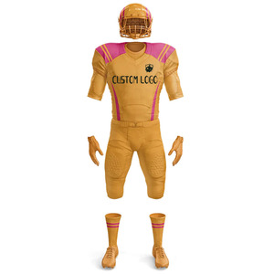 <b>Hot</b> Sale High Professional Comfortable Breathable New Design Custom Colors Sizes Available Sport Wear American Football Uniform - Product Image 1