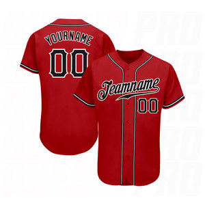 Custom Youth Adult Kids <b>Baseball</b> Jersey Factory Wholesale Stripe <b>Baseball</b> Uniform Breathable Sportswear Sublimated Team Wear - Product Image 1