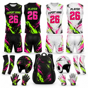 Ensemble Maillot et Short de Football Américain Personnalisé à Capuche 7V7 pour Équipes de Tournoi Jeunes et Adultes – Faible MOQ – Vente en Gros - Product Image 2