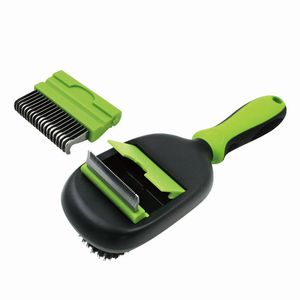 5 in 1 Convertible Interchangeable Bristle Pin and Massage Grooming Pet Comb Deshedding Dematting Premium Pet Grooming Product - Product Image 4