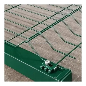 Thép mạ kẽm kim loại PVC tráng hàng rào Bảng điều chỉnh 3D uốn cong vườn hàng rào hàn dây điện lưới - Product Image 4