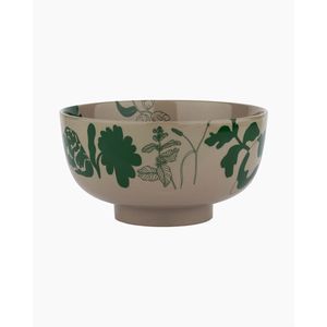 Bol de service émaillé rayé style nordique, durable, décoratif, en métal, pour fruits, écologique, pour cuisine, salade, restauration et événements - Product Image 2