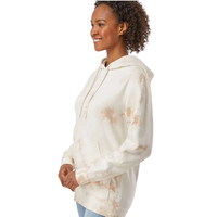 Sweat-shirt à capuche unisexe personnalisé en coton molletonné 350g, effet délavé, avec logo frontal, style streetwear, OEM/ODM