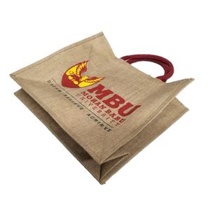 Bolsa de Yute Personalizada con Impresión, Gran Capacidad, Reciclable, Promoción del Fabricante, para Regalo - Product Image 5