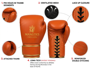 Professional Training High Quality Boxing <b>Gloves</b> 8oz 10oz 12oz Pu Leather Adjustable Wrist Strap Hook Loop Closure Customizable - Product Image 2
