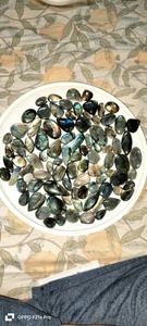 Cabujones de Cuarzo Azul Natural Pulido, Piedras Preciosas de Cristal para Creación de Joyería Personalizada, Artesanía Curativa, 100% Gemas BAITHU - Product Image 2