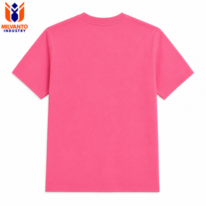 เสื้อยืดคอกลมทรงปกติสำหรับผู้ชาย ผ้าคอตตอนหวี 100% หนา 220 GSM แบบสั่งทำพิเศษ |   เสื้อยืดเปล่าพรีเมียมสำหรับฤดูร้อน |   ป้องกันการเกิดขุย ระบายอากาศได้ดี - Product Image 1