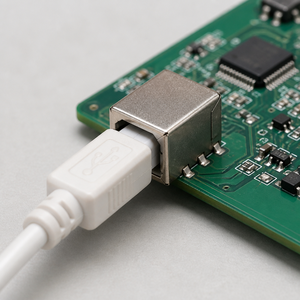 Connecteur USB 2.0 B Femelle 4 Broches à Souder, Montage Vertical, Pièce de Remplacement OEM pour Imprimante et Scanner - Product Image 5