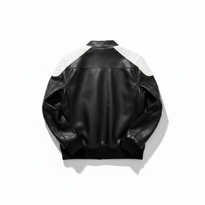 Wholesale Customized <b>Leather</b> <b>Jacket</b> Top Quality <b>Long</b> Sleeves Fashion Wear Men's <b>Leather</b> <b>Jacket</b> - Product Image 3