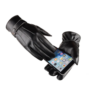 Gants en cuir d'agneau lisse de haute qualité, originaux, pour l'hiver, élégants, fabriqués au Pakistan, pour une utilisation en extérieur. - Product Image 4
