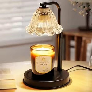 Candle Warmer Lamp, Adjustable Height Candle Warmer, <b>Timer</b>, Dimmable, Home Decor, Wax Melts Warmer for Jar Candles <b>with</b> 2 Bulbs - Product Image 4