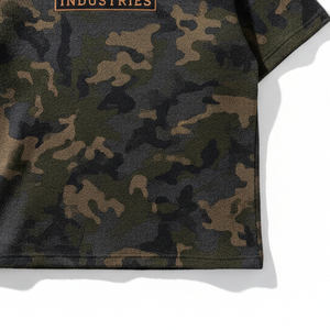 T-shirt de chasse Performance Tech, imprimé par sublimation, motif camouflage, tissu doux et flexible pour les excursions en plein air - Product Image 4