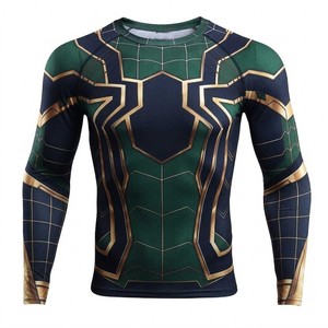 Rashguard BJJ pour Hommes Manches Longues MMA Grappling Respirant UPF50+ Gestion de la Transpiration Tenue d'Entraînement Marché Europe USA - Product Image 2