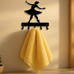 CIFbuy Sturdy Ballet Dancer <b>Wall</b> <b>Hooks</b> for Home Organization and Decor TikTok for Temu Pick-Up Service Coat Racks - Product Image 3