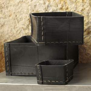 Meilleur panier de rangement tressé en caoutchouc recyclé, nouveau design, couleur personnalisable pour l'organisation de la maison - Product Image 4