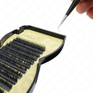 Juego de Pinzas Profesionales de Acero Inoxidable para Extensión de Pestañas con Puntas Curvas y Puntiagudas, Opciones de Logotipo y Color Personalizados - Product Image 6