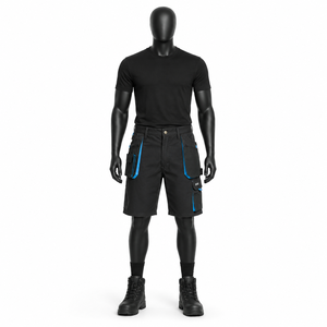 Heavy Duty Multi-Pocket Workwear Shorts <b>Men</b> <b>Cargo</b> Shorts Construction Technician Utility Shorts Custom Logo OEM Wholesale - Product Image 3