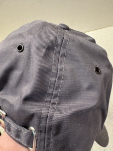 Casquette de camionneur unisexe décontractée VECCI KLARUS en coton 100% avec boucle métallique et œillet en tissu standard - Product Image 2