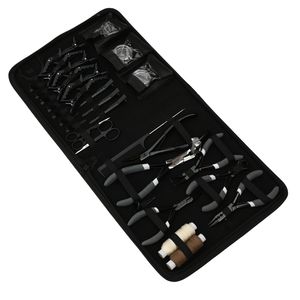 Professional Salon Hair Extension Tools Kit with Micro Bead Plier <b>Set</b> 7 Inch <b>Crimping</b> Plier Tape In Tool Keratin Bond Cutter - Product Image 6
