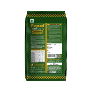 Riz Basmati Fortifié Séché Pansari 30kg, Riz à Grains Longs pour Usage Quotidien, Durée de Conservation de 24 Mois - Product Image 2