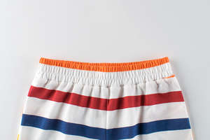 Shorts Casuales de Punto para Mujer, Diseño Vintage, Cintura Alta Elástica con Cordón Ajustable - Product Image 3