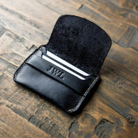¡Novedad de 2025! Cartera de cuero para hombre, los mejores regalos corporativos/nuevas Mini carteras delgadas de tamaño pequeño para hombre, Cartera de cuero con crédito