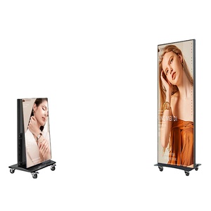 Pantalla LED Plegable y Móvil para Publicidad, Video Wall GOB, Póster LED, Pantalla de Visualización P1.86-P4, Portátil, de Pie, para Interiores/Exteriores - Product Image 1