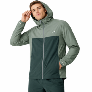 Custom Olive Green Windbreaker Reflective Nylon Windbreaker <b>Jackets</b> Breathable Men's <b>jacket</b> Waterproof Windbreaker Tracksuit USA - Product Image 6