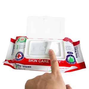 Toallitas Húmedas Personalizables en Tamaño, 99% Agua, Sin Fragancia, Seguras de Usar, 50 Paquetes por Caja, Para el Hogar, Fábrica en Vietnam - Product Image 2