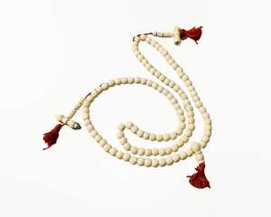 Tasbih Mala Élégant et Tendance en Os Poli Écologique, Fait Main, 100 Perles, pour Prière Islamique et Méditation, Décoration d'Intérieur - Product Image 1