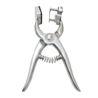 Kit de pinces à tatouer vétérinaires en acier inoxydable de qualité supérieure, réutilisables, certifiées CE ISO 13485, Tegra Surgical, pour animaux d'élevage