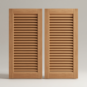 Paneles de Puerta de Madera de Alta Calidad, Puertas Corredizas de Madera Sólida Contemporáneas para Proyectos de Interiores del Hogar - Product Image 1